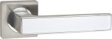 Ручка Ajax (Аякс) раздельная K.JK51.OPTIMA plus (OPTIMA plus JK) SN/WH-19 матовый никель/белый