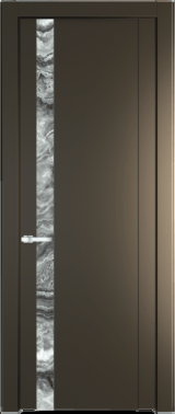 Межкомнатная дверь Profil Doors 1.2 P Атриум серебро Перламутр бронза