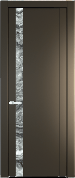 Межкомнатная дверь Profil Doors 1.2 P Атриум серебро Перламутр бронза