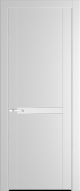 Межкомнатная дверь Profil Doors 1.4 P Монохром белый просветленный Крем Вайт (RAL 120-02)