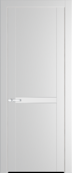 Межкомнатная дверь Profil Doors 1.4 P Монохром белый просветленный Крем Вайт (RAL 120-02)