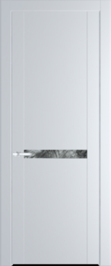 Межкомнатная дверь Profil Doors 1.4 P Атриум серебро Вайт (RAL 110 96 02)