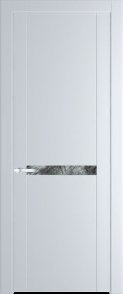 Межкомнатная дверь Profil Doors 1.4 P Атриум серебро Вайт (RAL 110 96 02)