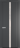 Межкомнатная дверь Profil Doors 1.8 P Lacobel Перламутровый лак Графит (Pantone 425С)