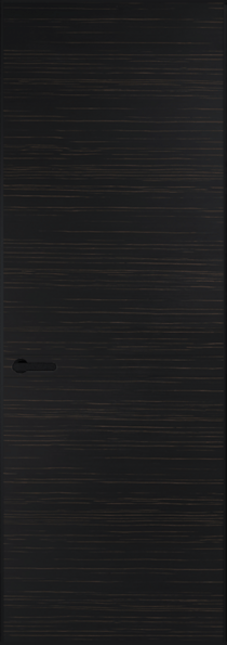 Межкомнатная дверь Profil Doors 11 VA шпон Черный матовый Натуральный шпон ESPRESSO 1042S (г)