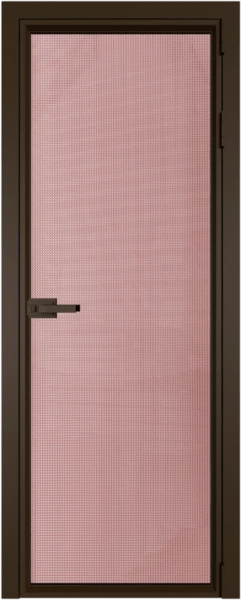 Алюминиевая дверь Profil Doors 1AV Деорэ Кризет Розовый