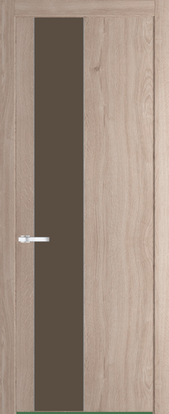 Межкомнатная дверь Profil Doors 19 NW Монохром гляссе Дуб Сонома