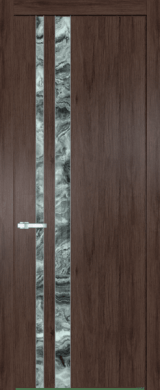 Межкомнатная дверь Profil Doors 20 NW Атриум серебро Дуб Тобакко