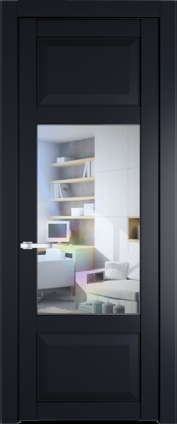 Межкомнатная дверь Profil Doors 1.3.3 PD Прозрачное Нэви Блу (RAL 7016)