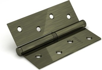 Петля Fuaro (Фуаро) съемная IN4430SR-BL AB правая (413/BL-4 100x75x2,5) бронза БЛИСТЕР