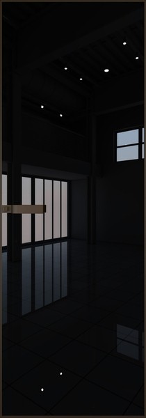 Алюминиевая дверь Profil Doors 1AGN Деорэ Черный лак