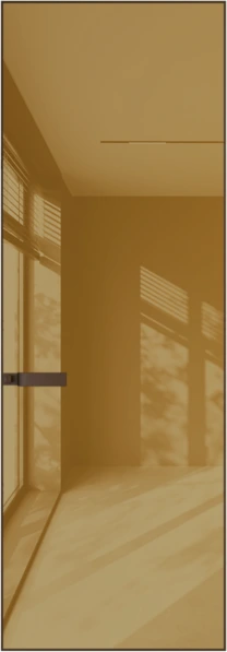 Алюминиевая дверь Profil Doors 1AGN ГЛЯНЕЦ Деорэ Золотой лак