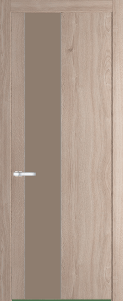 Межкомнатная дверь Profil Doors 19 NW Монохром капучино Дуб Сонома