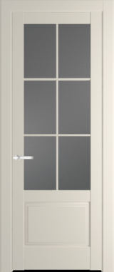 Межкомнатная дверь Profil Doors 4.2.2 (p.6) Кремовая Магнолия (RAL 120-04) Графит