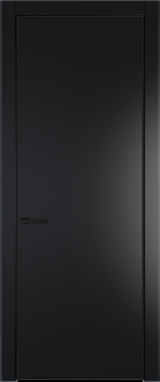 Межкомнатная дверь Profil Doors Orange 1 PE.O Блэк Черный матовый RAL9005