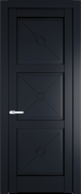 Межкомнатная дверь Profil Doors 1.4.1 PM Нэви Блу (RAL 7016)