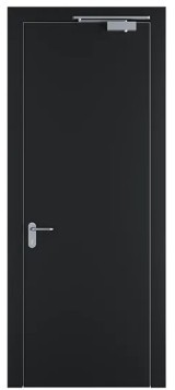 Противопожарная дверь Profil Doors PT 1 эмаль Блэк