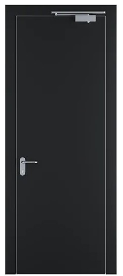 Противопожарная дверь Profil Doors PT 1 эмаль Блэк