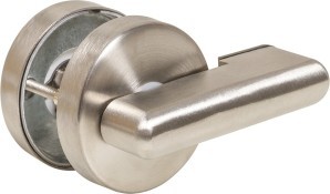 Ручка Fuaro (Фуаро) поворотная BK8.R.DSS304-button с индикатором INOX 304