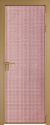 Алюминиевая дверь Profil Doors 1 AG Золото Кризет Розовый