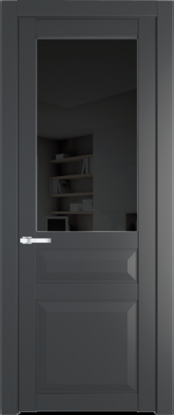 Межкомнатная дверь Profil Doors 1.5.3 PD Черное тонированное Графит (Pantone 425С)