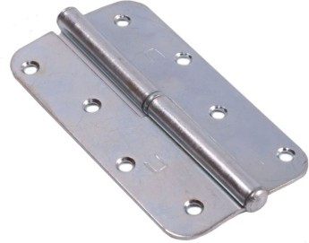 Петля skobis (СКОБИС) накладная ПН-130 цинк белый, правая