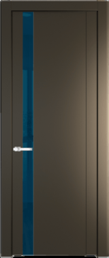 Межкомнатная дверь Profil Doors 1.2 P Зеркало Blue Перламутр бронза