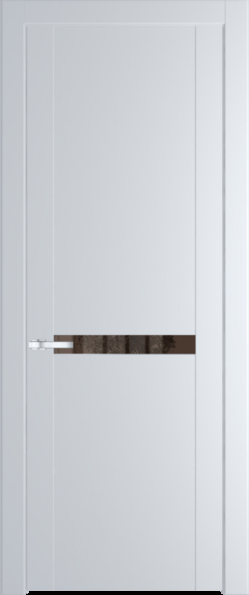 Межкомнатная дверь Profil Doors 1.4 P Зеркало бронзовое Вайт (RAL 110 96 02)