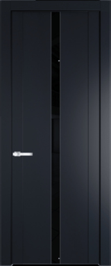 Межкомнатная дверь Profil Doors 1.8 P Черный лак Нэви Блу (RAL 7016)