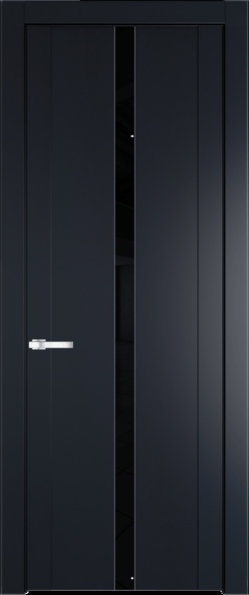 Межкомнатная дверь Profil Doors 1.8 P Черный лак Нэви Блу (RAL 7016)