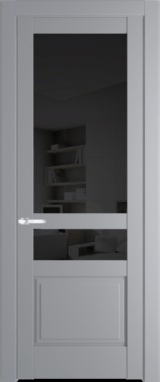 Межкомнатная дверь Profil Doors 3.5.4 PD Смоки (RAL 870-02) Черное тонированное