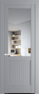 Межкомнатная дверь Profil Doors 3.2.2 PM Прозрачное Смоки (RAL 870-02)