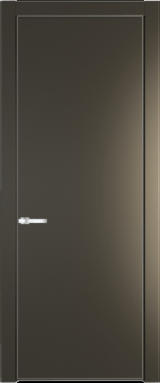 Межкомнатная дверь Profil Doors 1 PA Никель матовый Перламутр бронза
