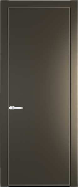Межкомнатная дверь Profil Doors 1 PA Никель матовый Перламутр бронза