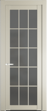 Межкомнатная дверь Profil Doors 1.1.2 (p.15) Графит Перламутр белый