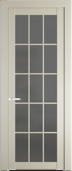 Межкомнатная дверь Profil Doors 1.1.2 (p.15) Графит Перламутр белый