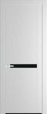 Межкомнатная дверь Profil Doors 1.4 P Монохром черный Крем Вайт (RAL 120-02)
