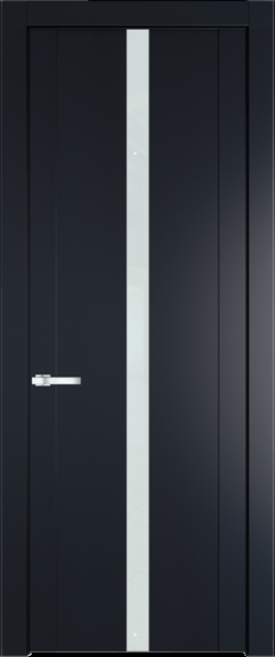 Межкомнатная дверь Profil Doors 1.8 P Белый лак Нэви Блу (RAL 7016)