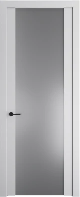 Межкомнатная дверь Profil Doors Orange 1.13P.O Монохром серебро (серебро матлак) Крем Вайт