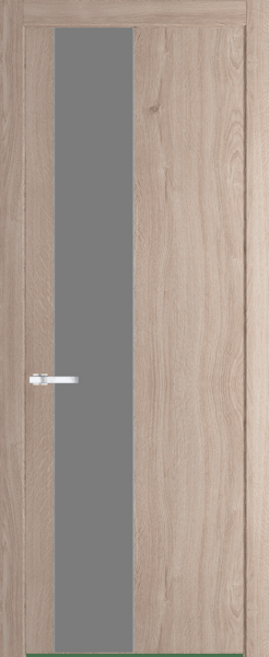 Межкомнатная дверь Profil Doors 19 NW Монохром серый Дуб Сонома