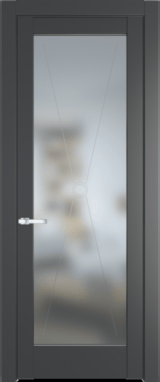Межкомнатная дверь Profil Doors 1.1.2 PM Матовое Графит (Pantone 425С)