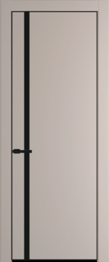 Межкомнатная дверь Profil Doors 21 PA Черный матовый RAL9005 Монохром черный Сэнд