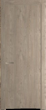 Межкомнатная дверь Profil Doors 12 NE Каштан темный Никель матовый
