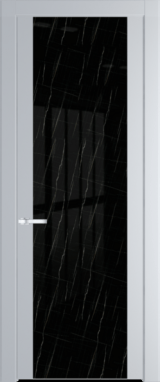 Межкомнатная дверь Profil Doors 1.7 P Неро мрамор Лайт Грей (RAL 870-01)
