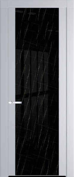 Межкомнатная дверь Profil Doors 1.7 P Неро мрамор Лайт Грей (RAL 870-01)