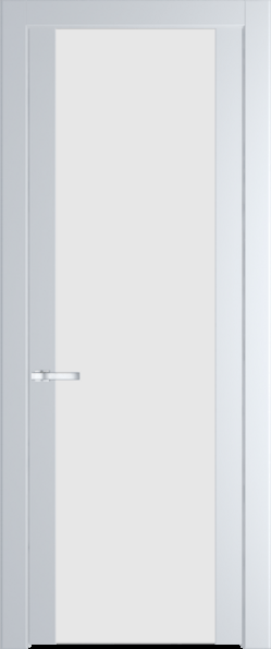 Межкомнатная дверь Profil Doors 1.7 P Монохром белый просветленный Вайт (RAL 110 96 02)