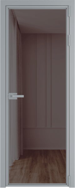 Алюминиевая дверь Profil Doors Orange 1AX.O Золотистая бронза Серебро