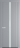 Межкомнатная дверь Profil Doors 1.8 P Lacobel Белый лак Смоки (RAL 870-02)