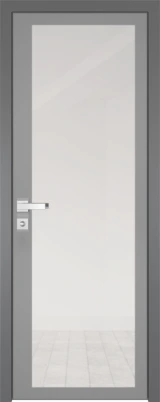 Алюминиевая дверь Profil Doors 2 AGK Прозрачное Серый