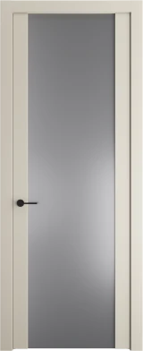 Межкомнатная дверь Profil Doors Orange 1.13P.O Монохром серебро (серебро матлак) Кремовая Магнолия